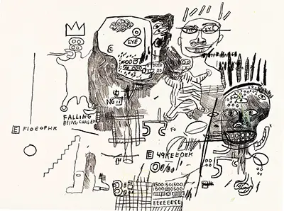 Jean-Michel Basquiat Drawings